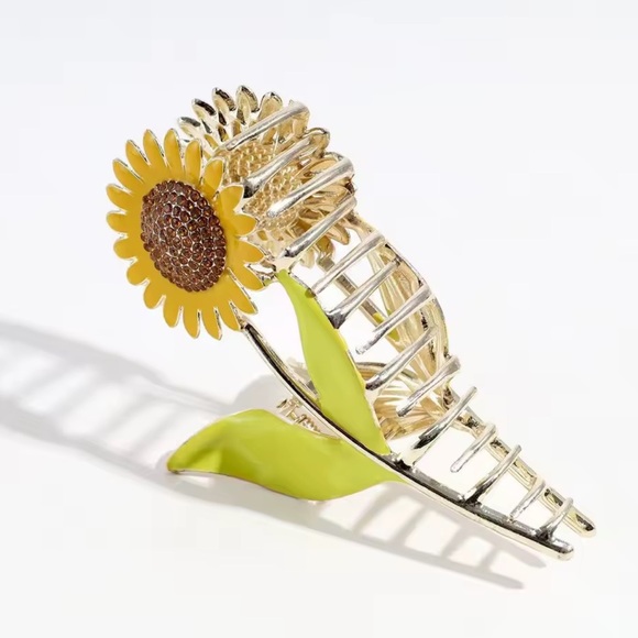 Sunflower Metal Hair Claws main image 11